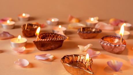 Diwali discount lamp decoration