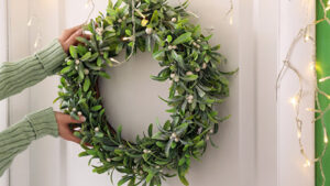 Mistletoe wreaths
